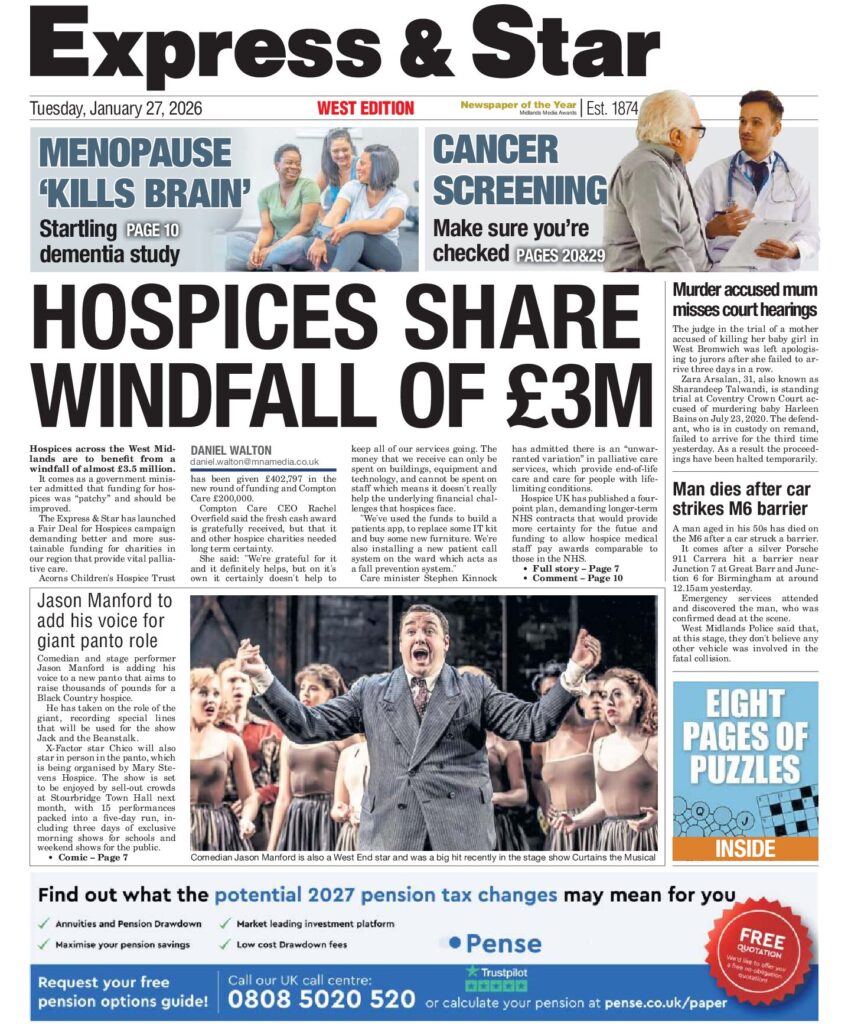 Fair Deal for Hospices